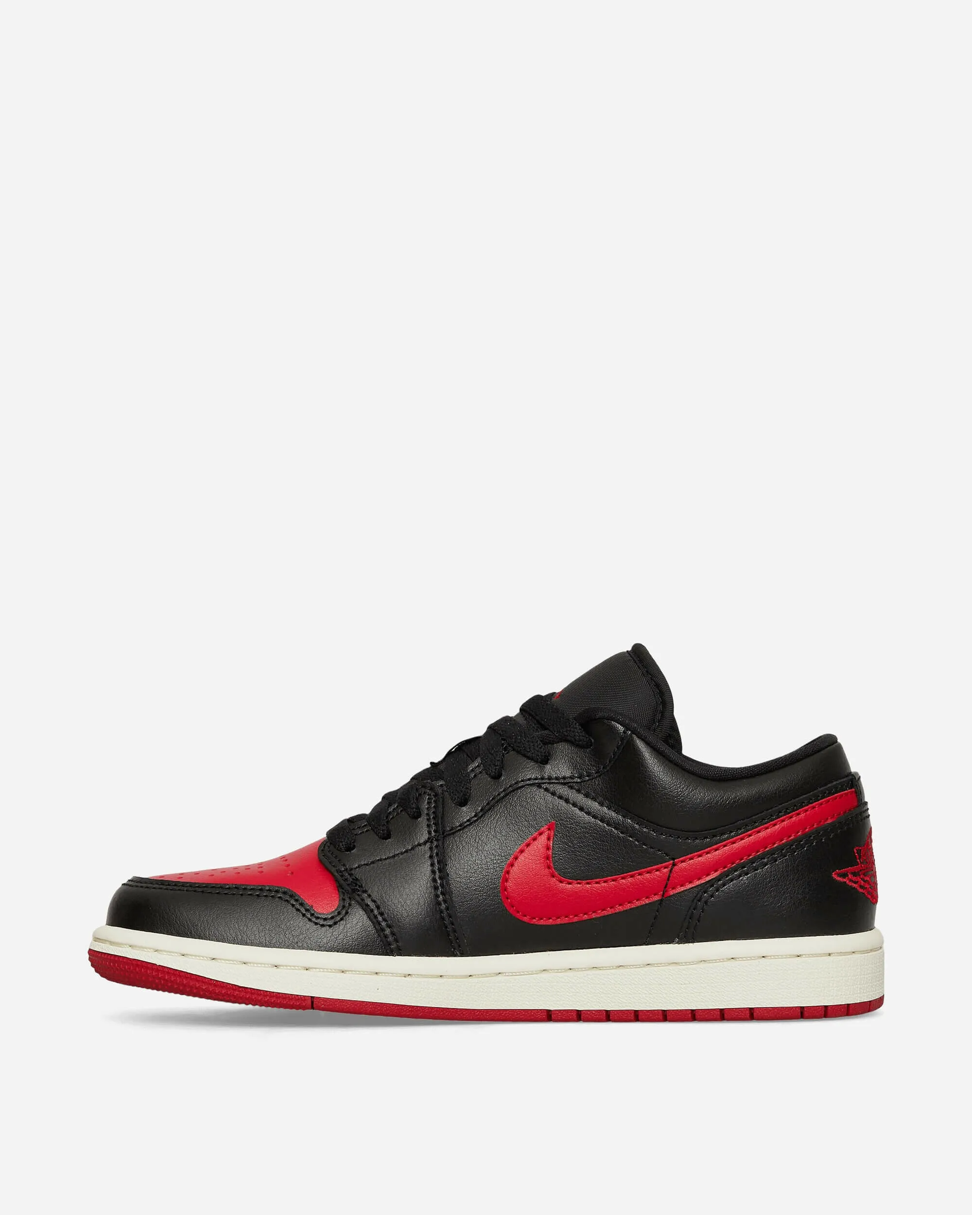 WMNS Air Jordan 1 Low Sneakers Black / Gym Red