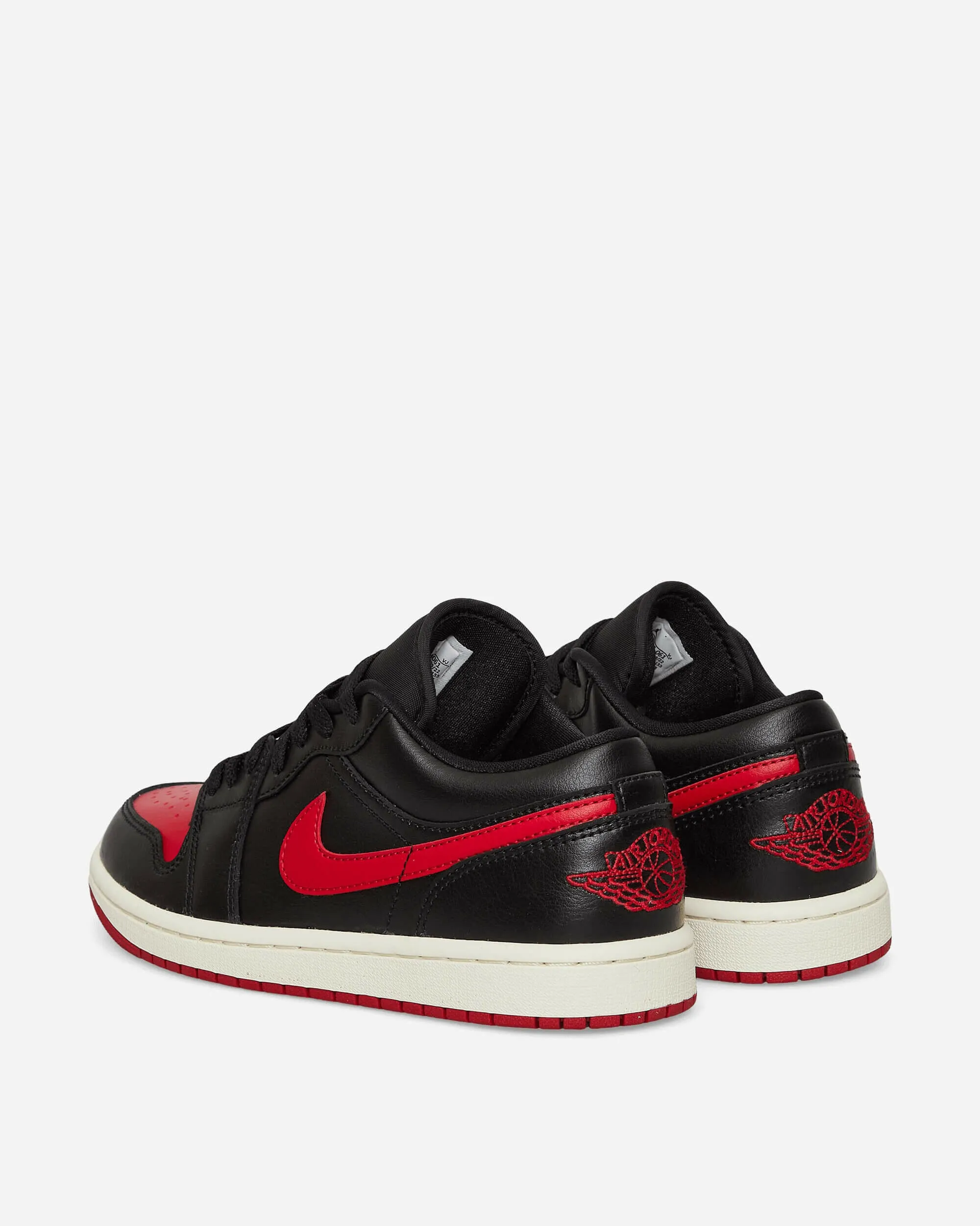 WMNS Air Jordan 1 Low Sneakers Black / Gym Red