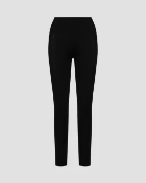 Women's Icebreaker Mer 260 Tech High Rise Thermal Leggings black ib0a5726-1