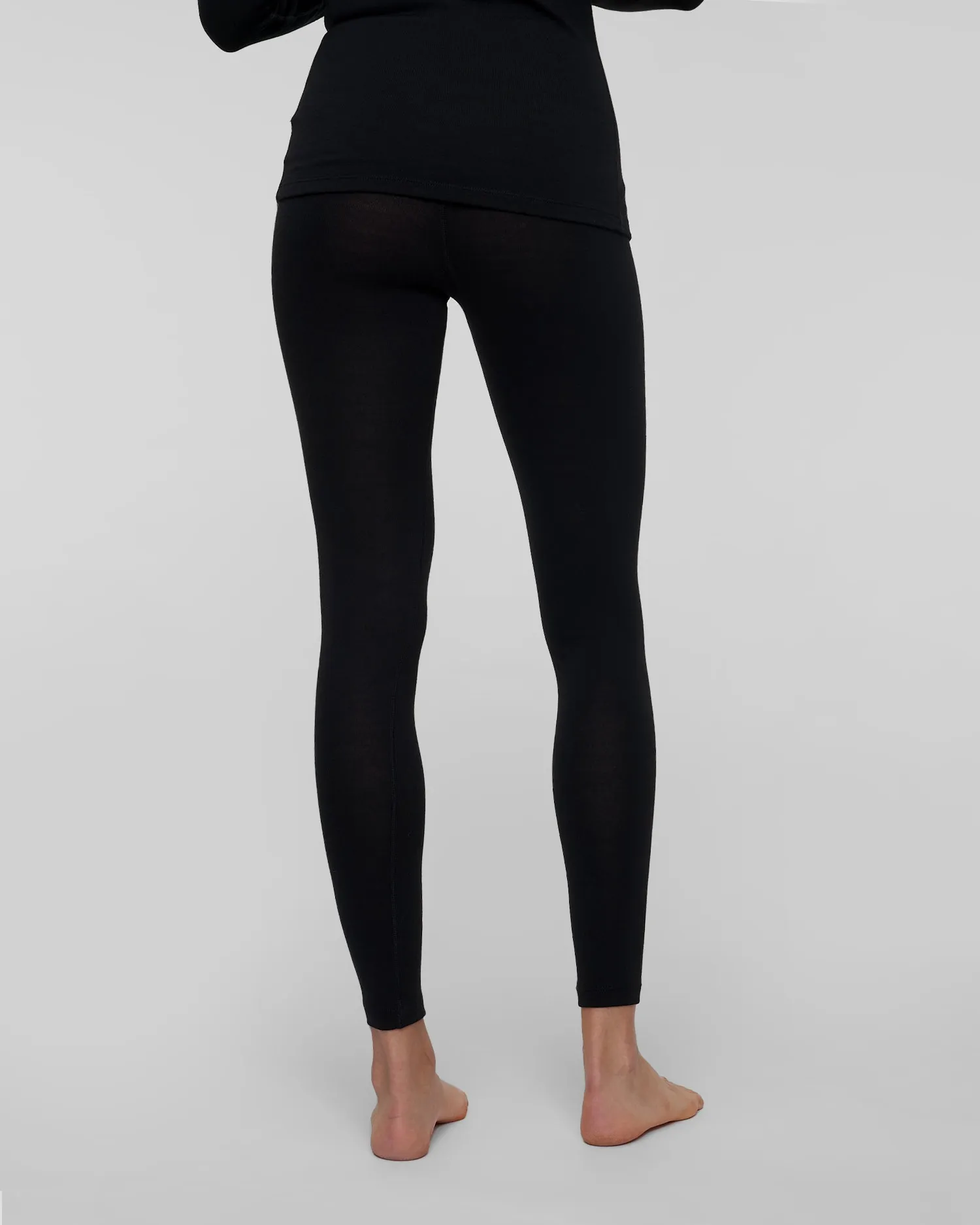 Women's Icebreaker Mer 260 Tech High Rise Thermal Leggings black ib0a5726-1