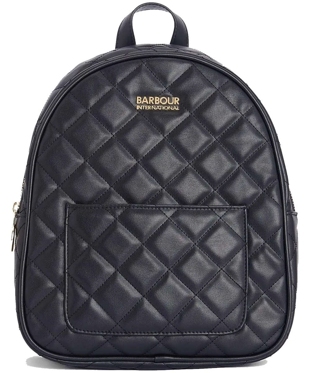 Women's Barbour International Quilted Uxbridge Backpack