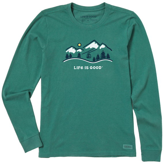 Women's Ski Lift Vista Long Sleeve Crusher Tee