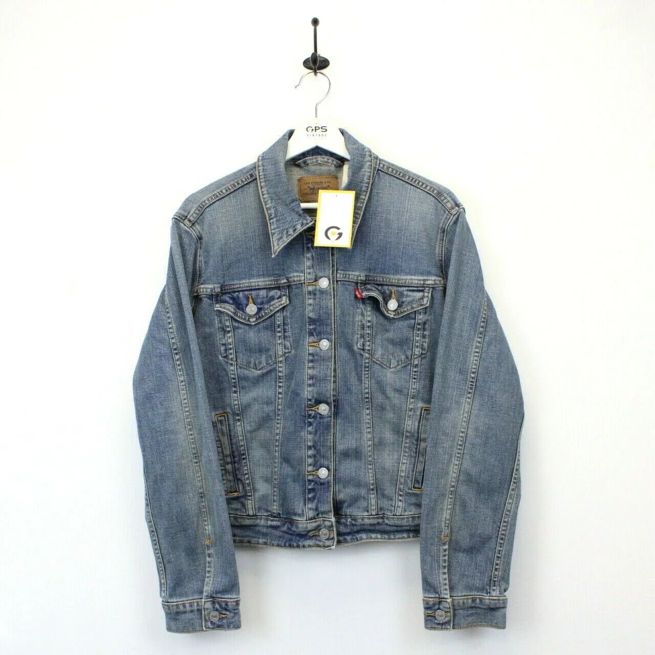 Womens LEVIS Denim Jacket Blue | Large