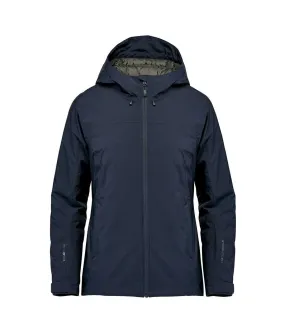 Womens/ladies nostromo thermal soft shell jacket navy/graphite grey Stormtech