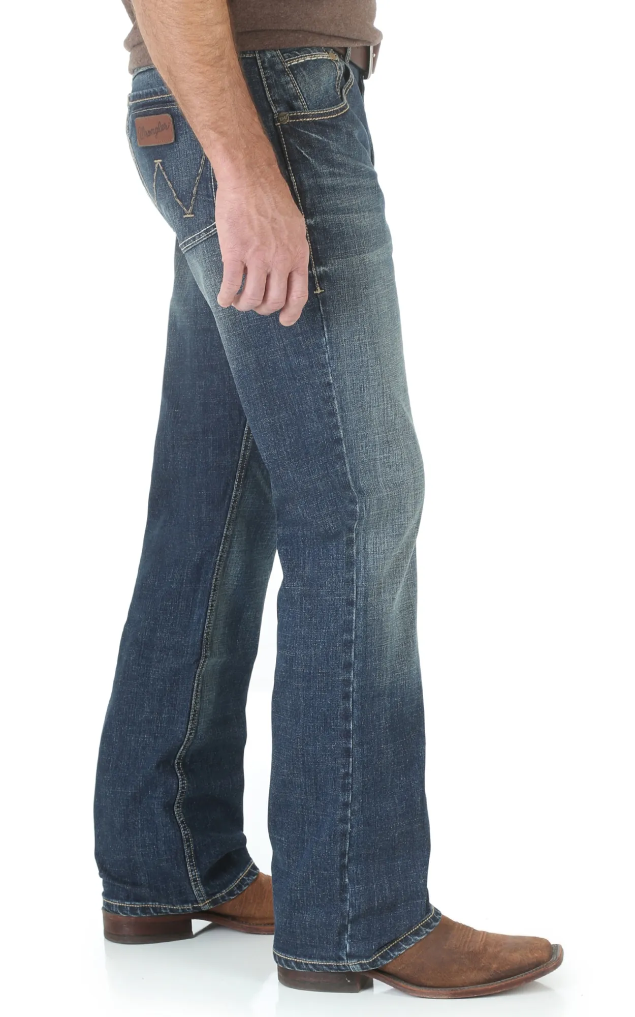 Wrangler Retro Men's Layton Slim Fit Boot Cut Jeans - Tall