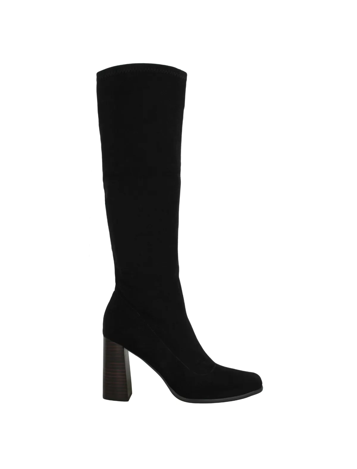 Zaffron Knee High Boot - black