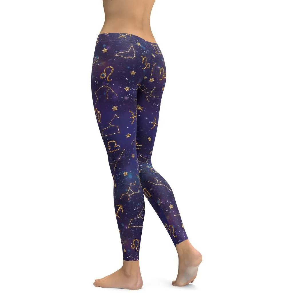 Zodiac Signs Leggings